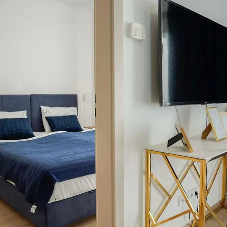 아파트 Elisabeth Blue With Parking 부다페스트